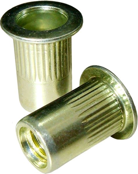 threaded rivet inserts for metal